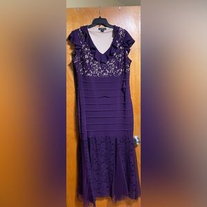 Purple Evening Dress